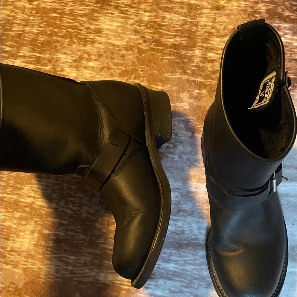 Frye Black Leather Engineer boot - image 9